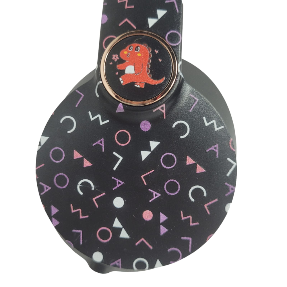 Audífonos Bluetooth Niños Diadema Plegable Micrófono LED Micro SD