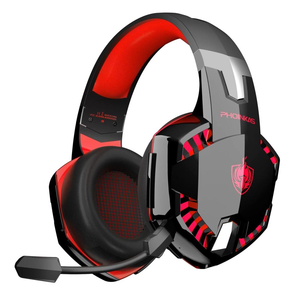 Audífonos Gamer Bluetooth Inalámbricos G2000 Pro Micrófono LED 7.1
