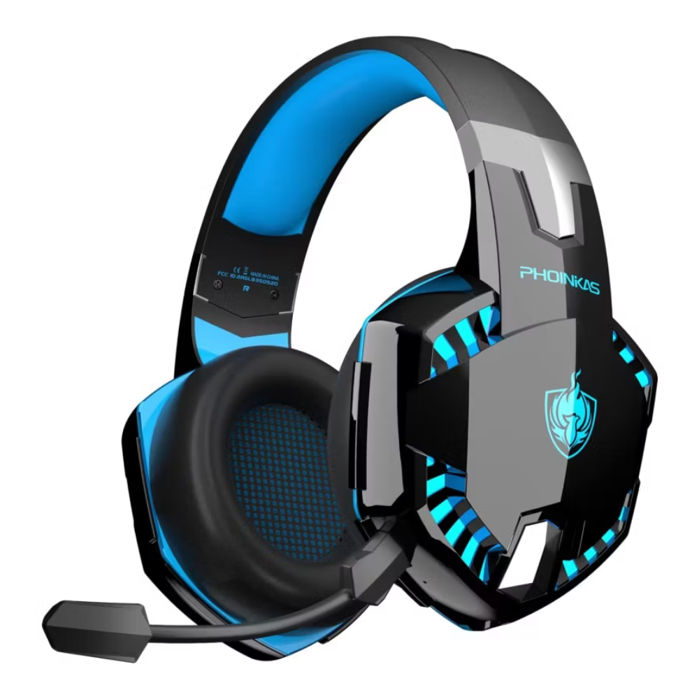Audífonos Gamer Bluetooth Inalámbricos G2000 Pro Micrófono LED 7.1