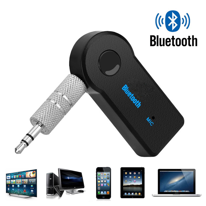 Receptor Bluetooth Auxiliar 3.5mm Carro Equipo Sonido Manos Libres