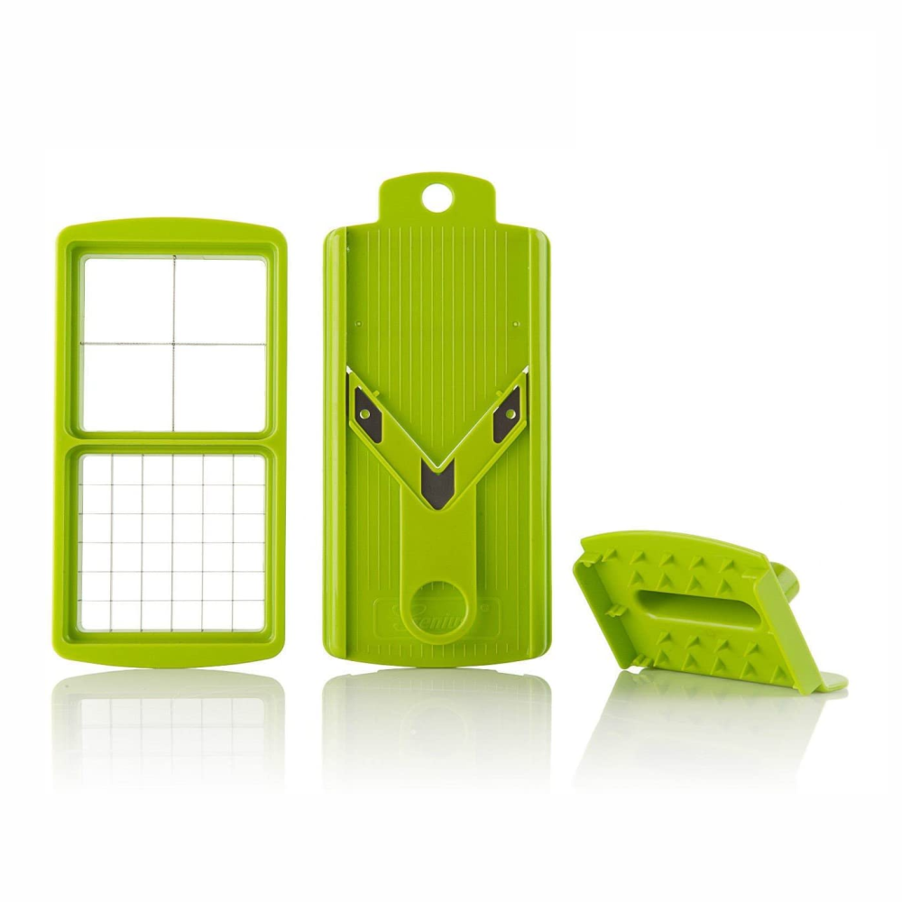 Rallador Picador Verduras Cubo 4 Caras Cuchillas Acero Juliana Cocina