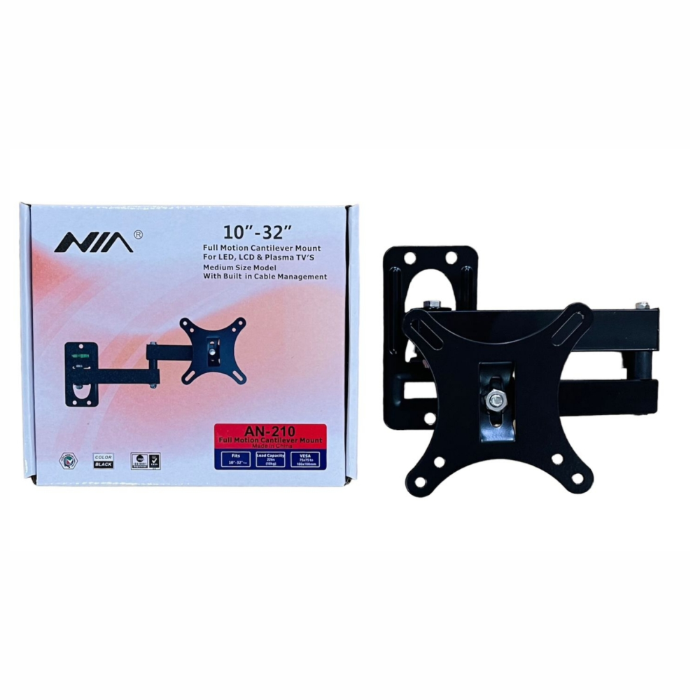 Soporte Pared Movible Monitor TV 10 32 Pulgadas AN210 VESA 100