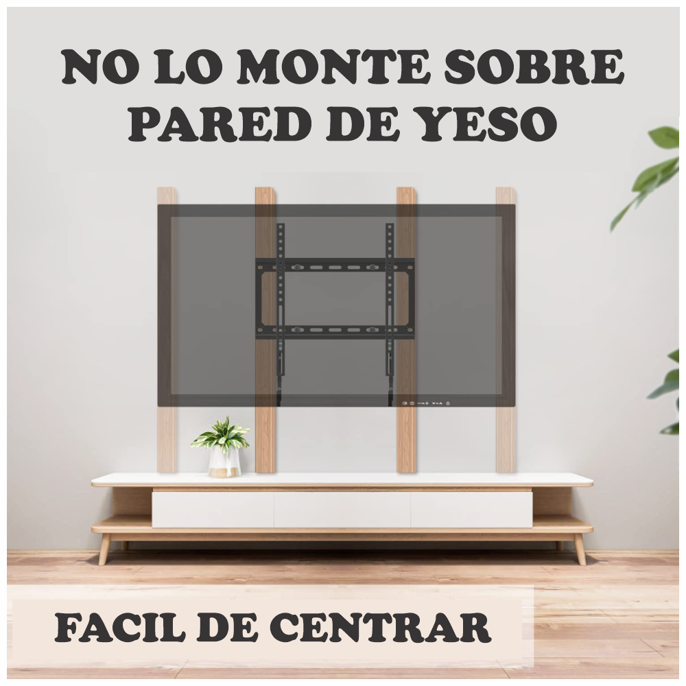 Soporte Pared TV Monitor 23 42 Pulgadas Inclinable 20kg VESA 200