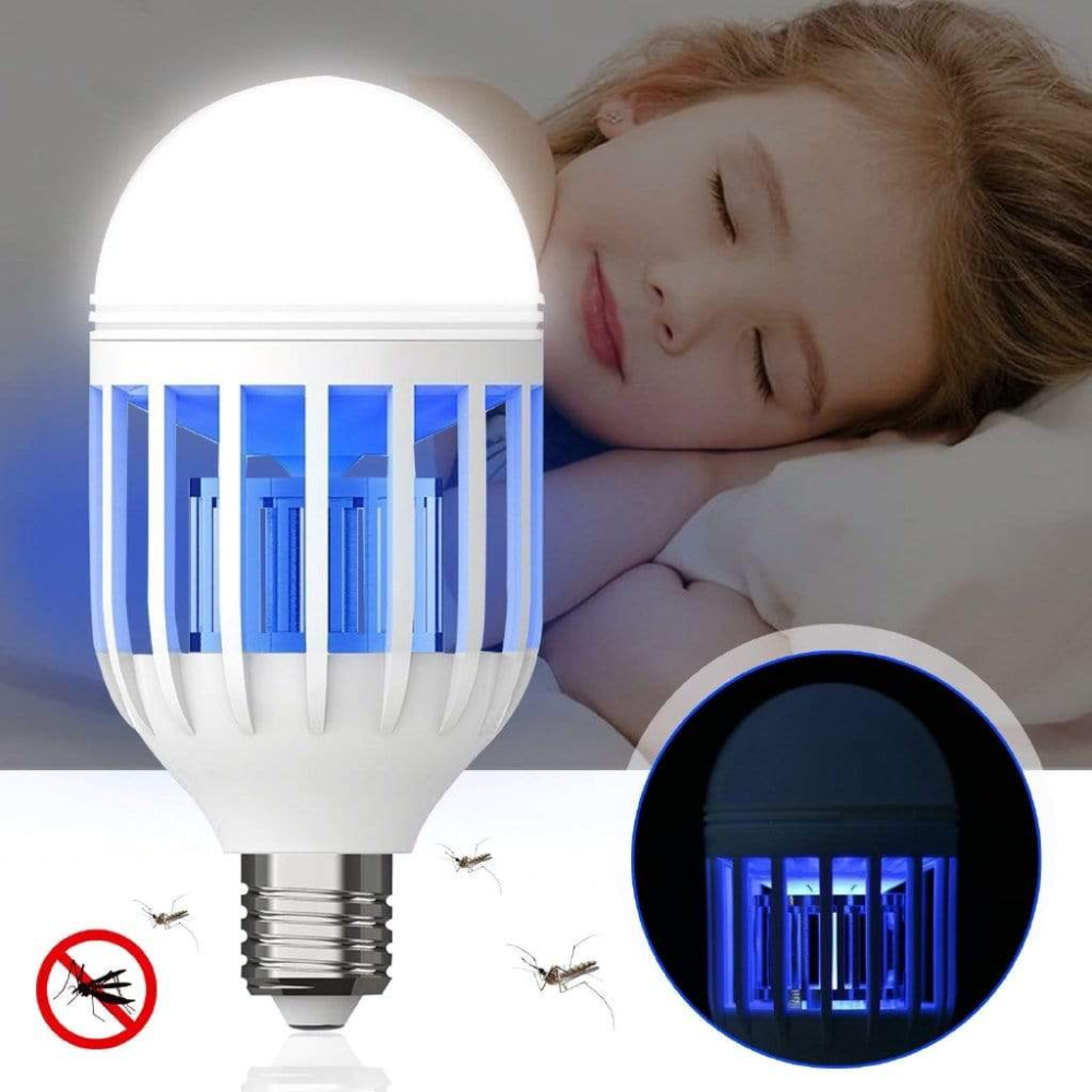 Bombillo Mata Zancudos Insectos Luz LED Ultravioleta 60W 110V