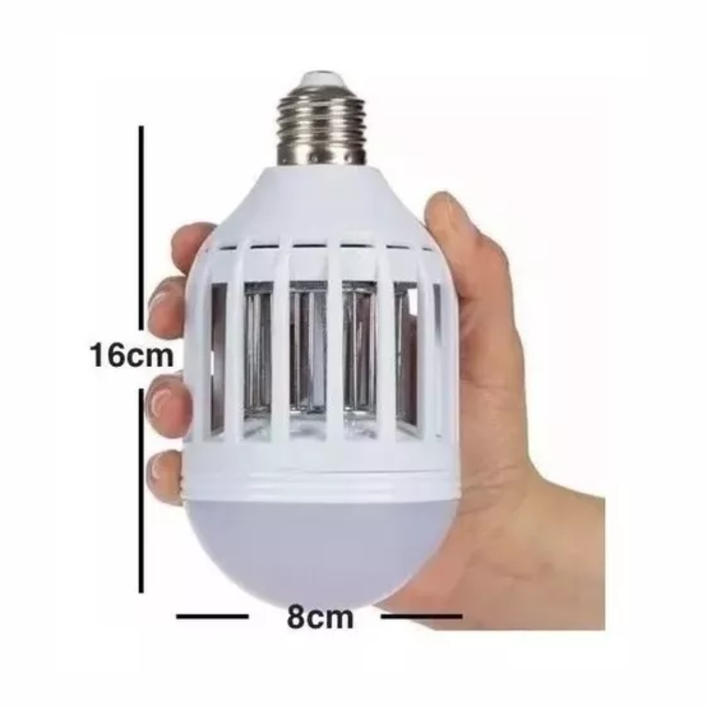 Bombillo Mata Zancudos Insectos Luz LED Ultravioleta 60W 110V
