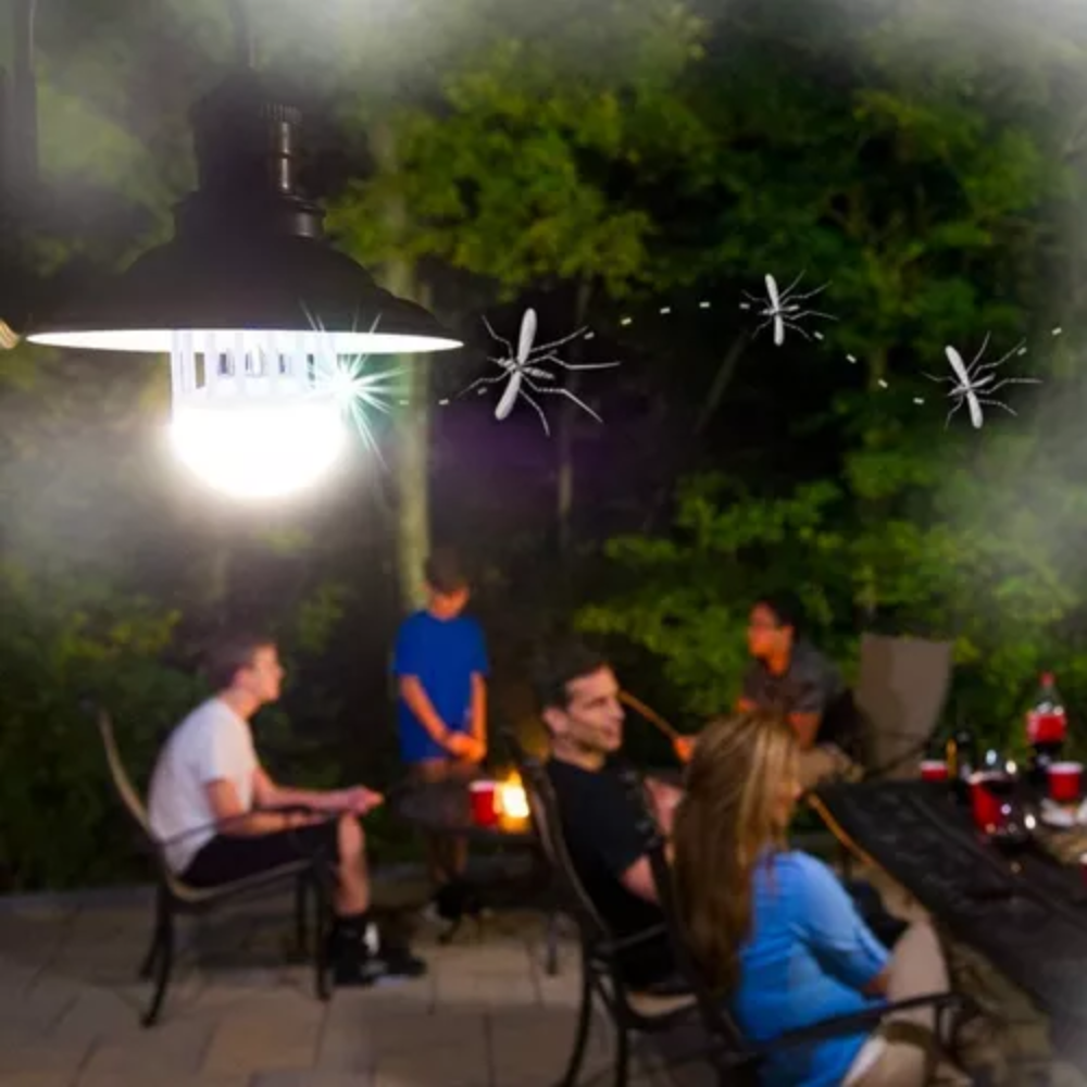 Bombillo Mata Zancudos LED E27 Luz UV 2x1 Iluminación Antimosquitos