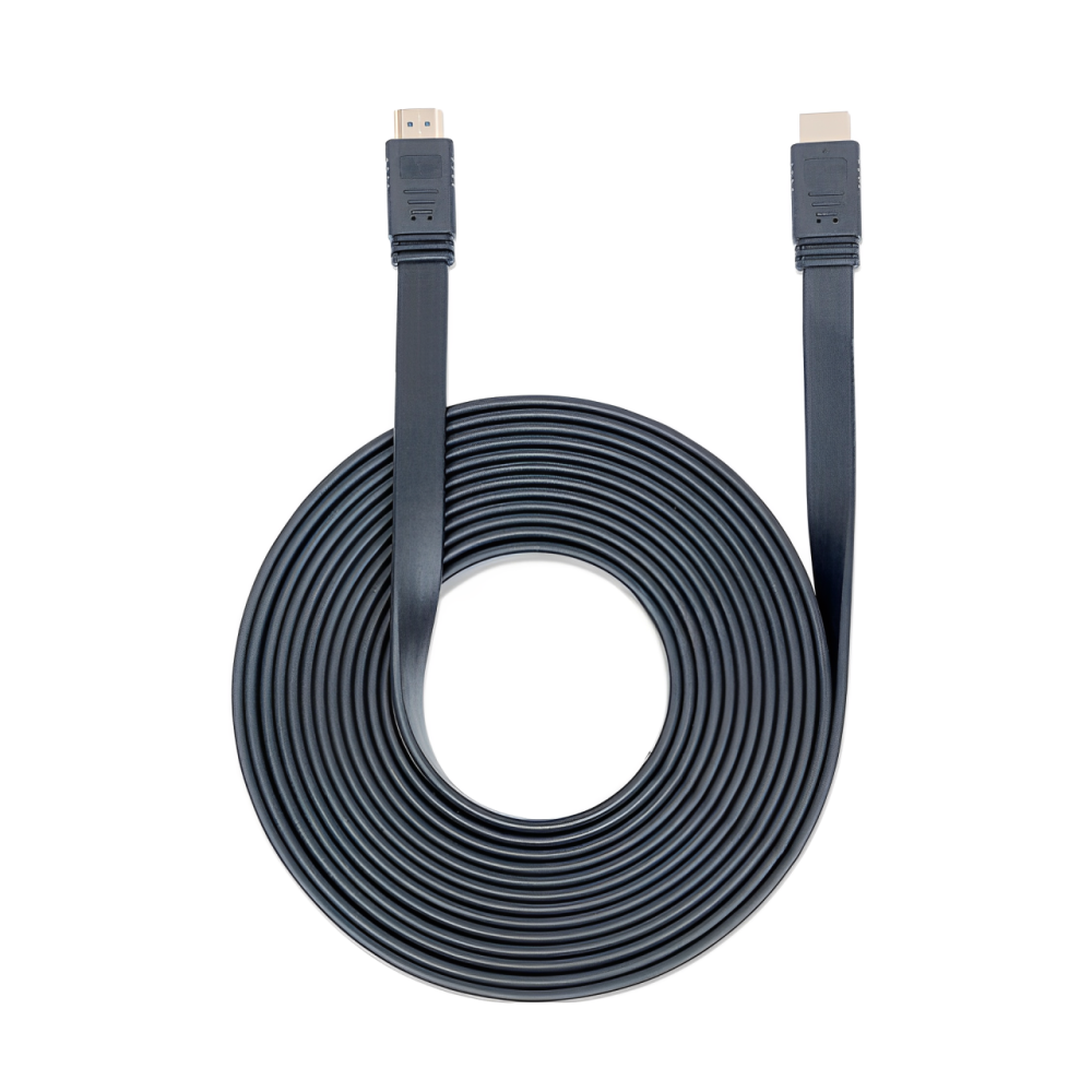 Cable HDMI Plano Alta Velocidad 3 Metros Full HD Macho Macho Televisor