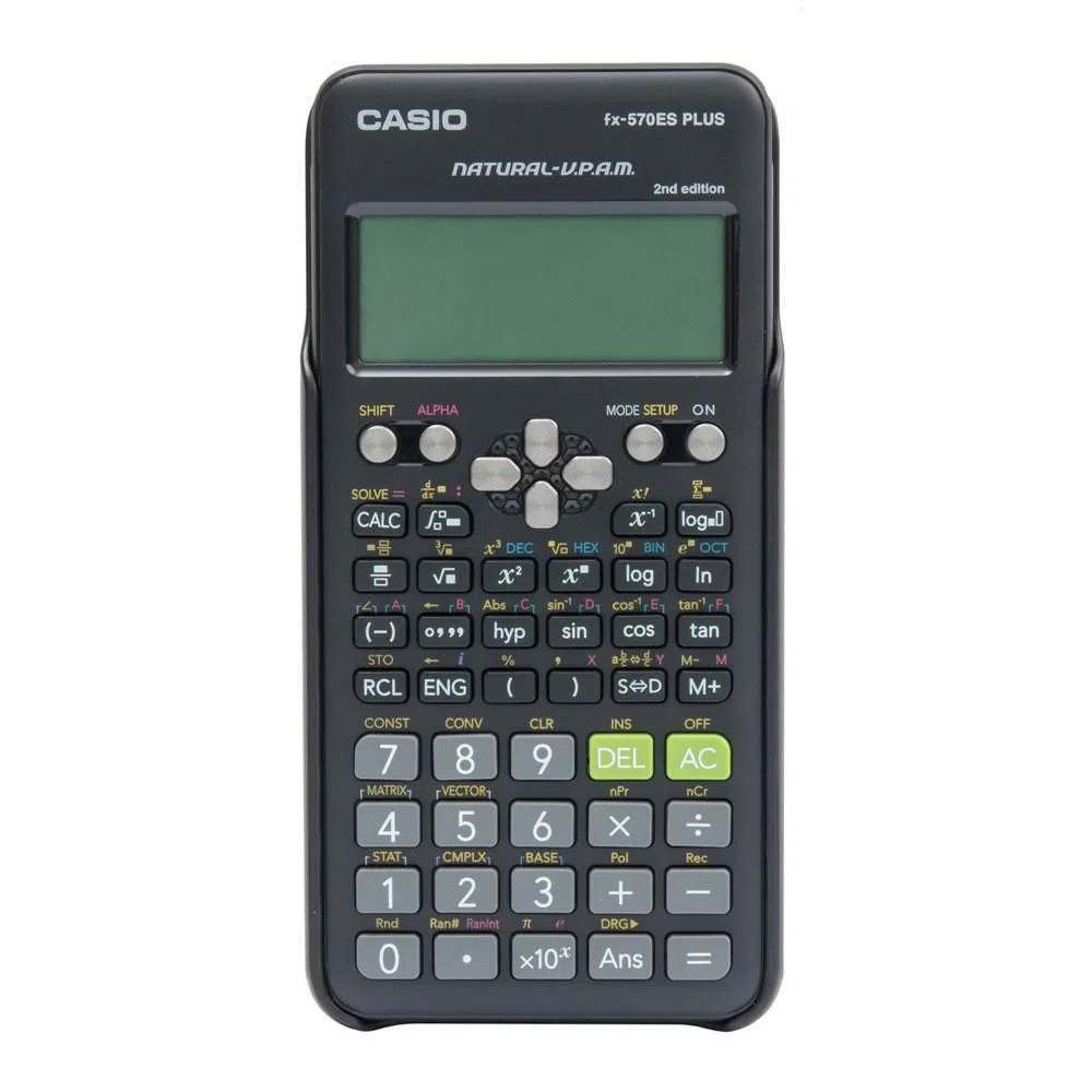 Calculadora Científica Casio FX-570ES Original 417 Funciones Natural