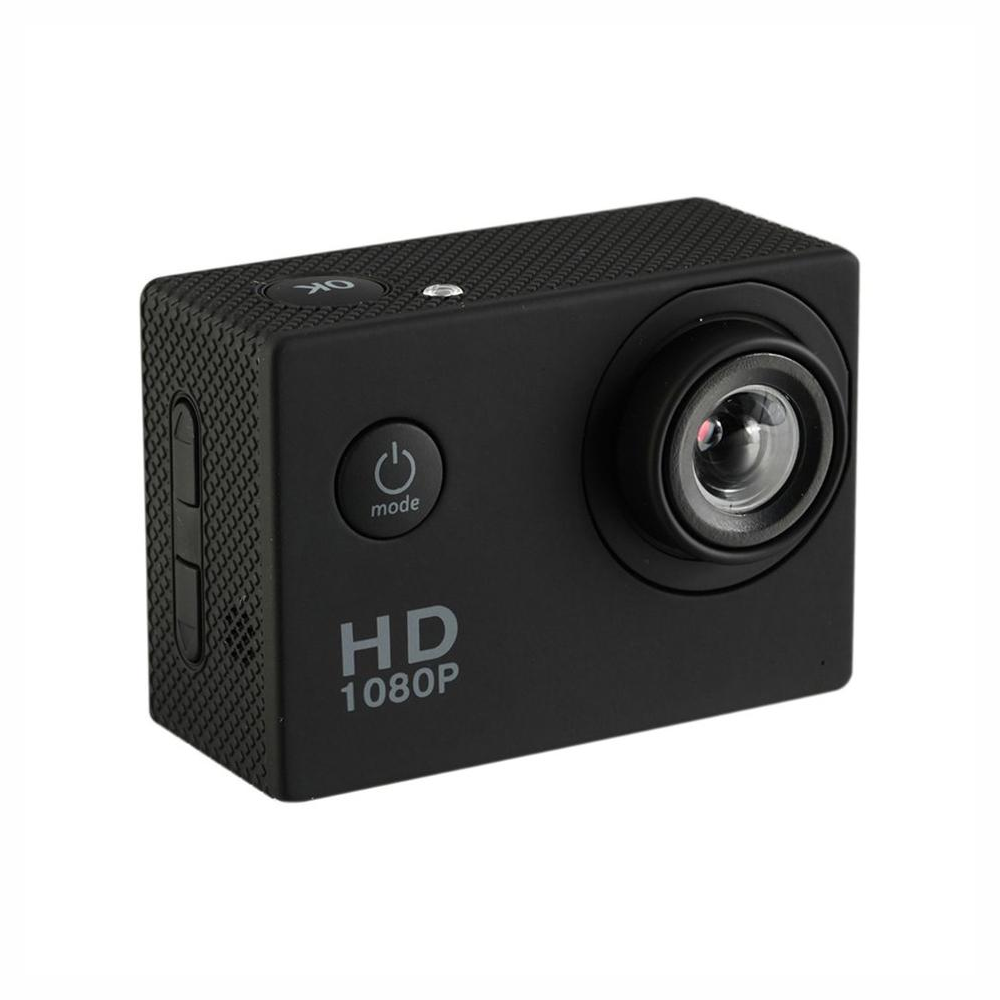 Cámara Deportiva Sumergible 30 Metros HD Gran Angular Kit Accesorios