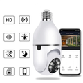 Cámara IP Bombillo 360 Grados Robótica WiFi 1080p Visión Nocturna E27