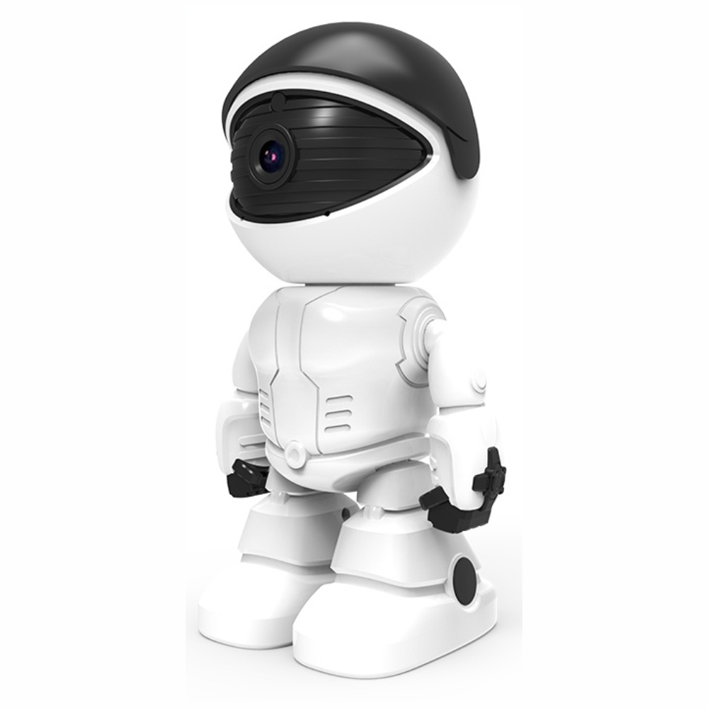 Cámara WiFi Robot Monitor Bebé 360 Seguimiento Audio Bidireccional