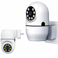 Cámara Seguridad WiFi Robótica 1080p Seguimiento Visión Nocturna 110V