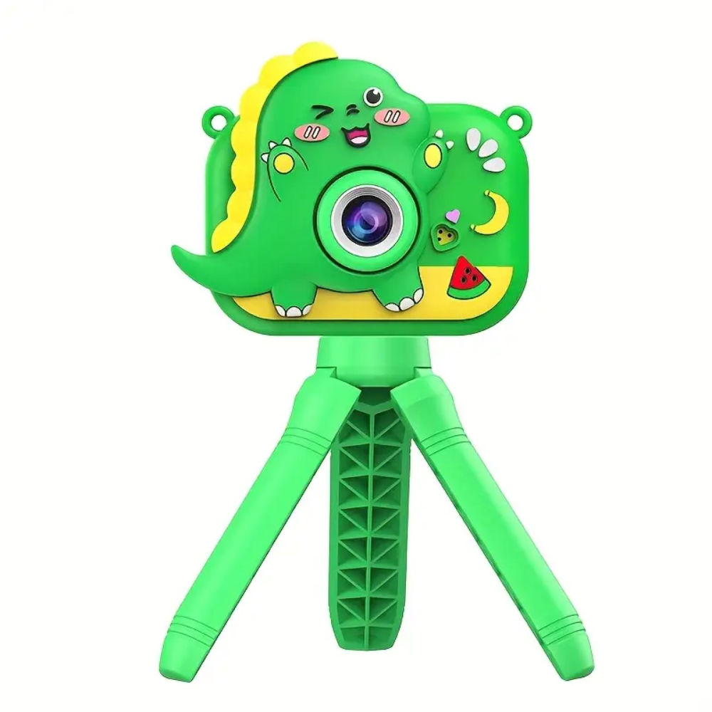 Cámara Digital Niños Unicornio Trípode Juegos Música Recargable Tipo C