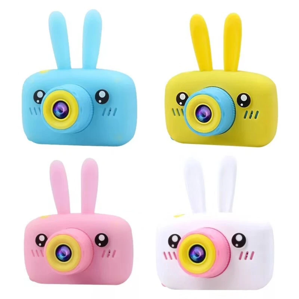Cámara Digital Niños Conejo Fotos Videos Pantalla 2 Pulgadas USB