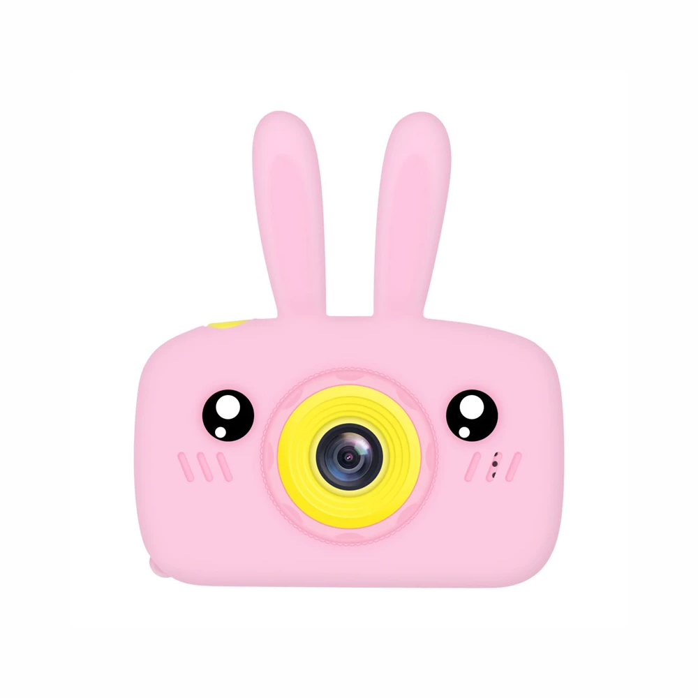 Cámara Digital Niños Conejo Fotos Videos Pantalla 2 Pulgadas USB