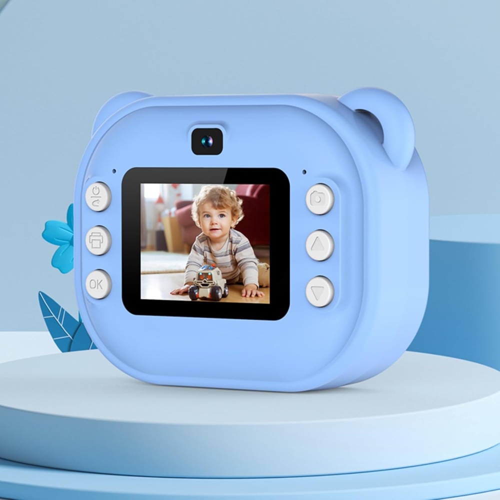 Cámara Instantánea Niños Y600 Doble Lente 1080p Impresión Térmica