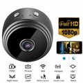 Cámara Mini Espía IP WiFi 720p Micrófono Detección Movimiento A9 Imán