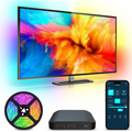 Cinta LED TV Sincronizada HDMI 2.0 Ambilight App 55 65 Pulgadas RGB