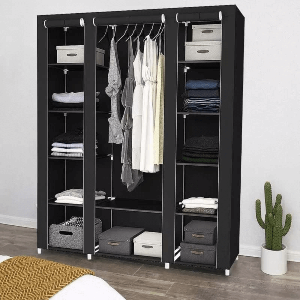 Closet Armable Portátil 10 Estantes Tela Ecológica Organizador Ropa