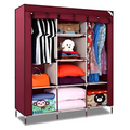Closet Organizador Ropa Desarmable 8 Estantes Modelo 88130 Barra Tela