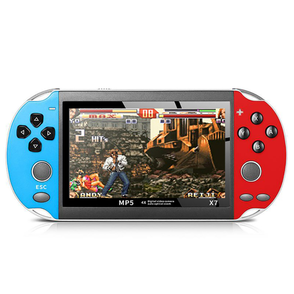 Consola Portátil Emulador Juegos MP5 Cámara 8GB Micro SD Salida TV