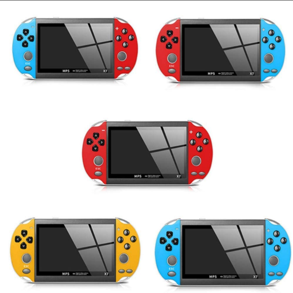 Consola Portátil Emulador Juegos MP5 Cámara 8GB Micro SD Salida TV