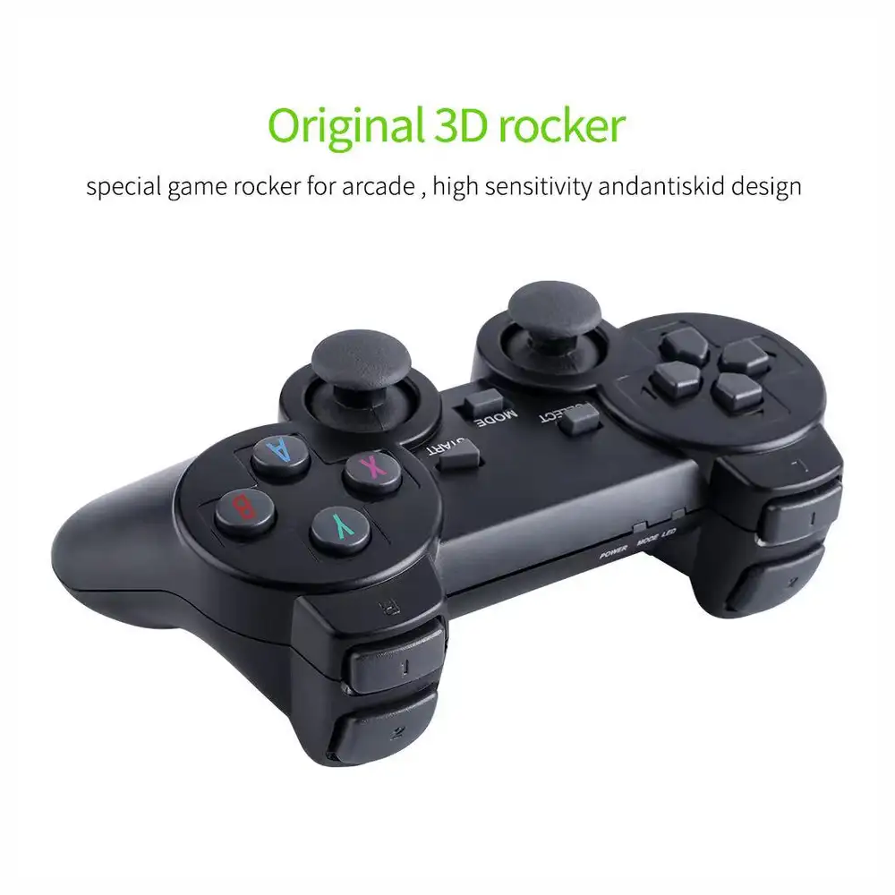 Consola Game Stick Lite 4K 10000 Juegos Retro 64GB 2 Controles HDMI
