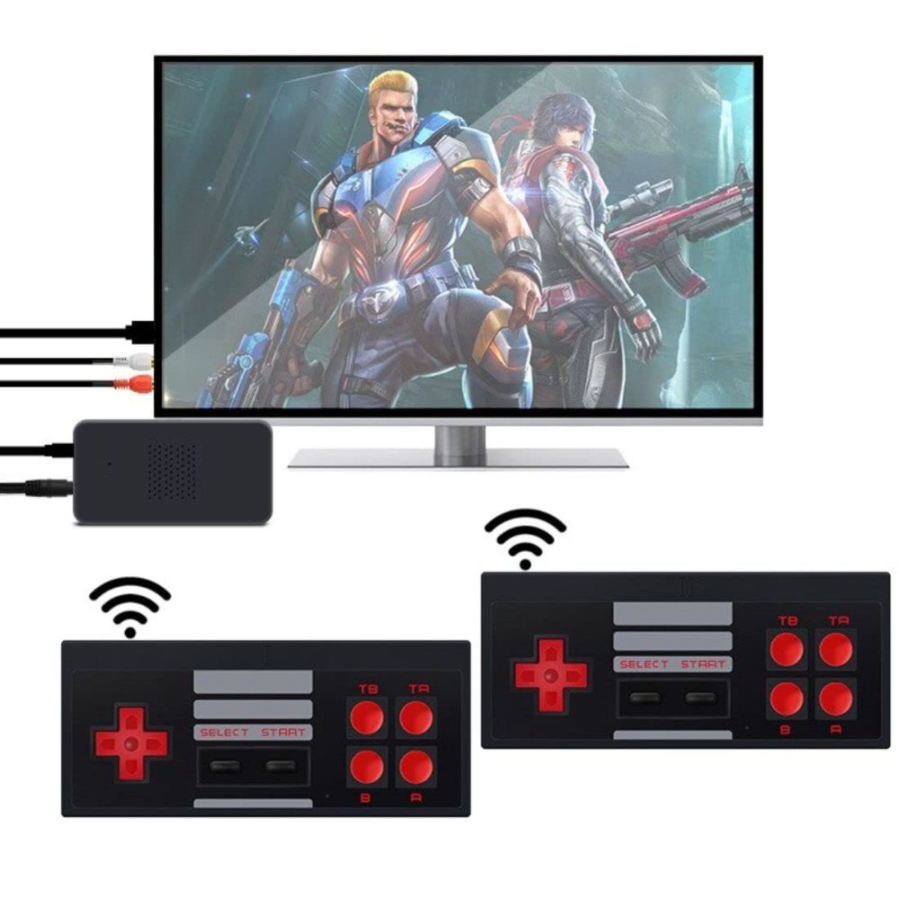 Consola Videojuegos Inalámbrica 620 Juegos Clásicos 2 Controles AV TV