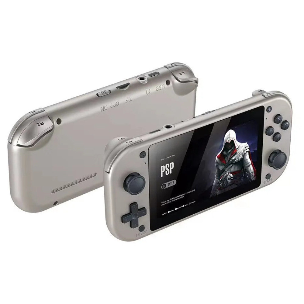 Consola Portátil Retro M17 64GB Doble Joystick Pantalla 4.3 Emuladores