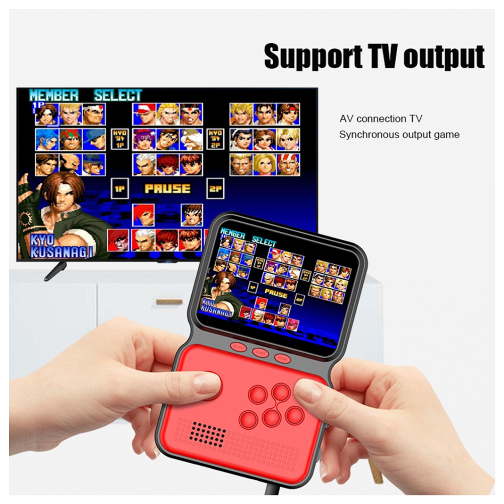 Mini Consola Portátil Sup M3 Retro Recargable Salida AV TV Pantalla