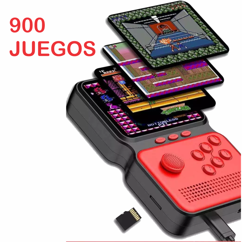 Mini Consola Portátil Sup M3 Retro Recargable Salida AV TV Pantalla