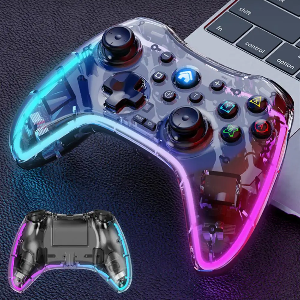 Control Gamer Bluetooth Multiplataforma Celular PC Consolas RGB