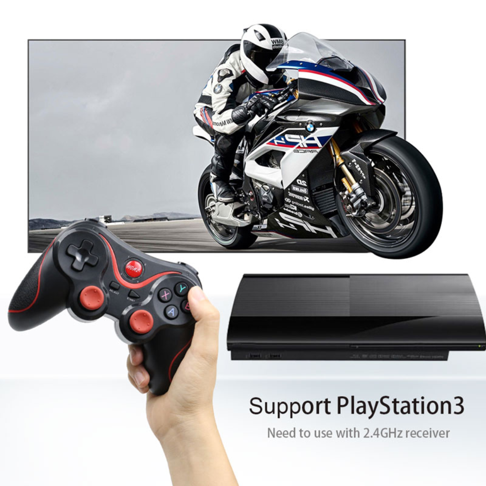 Control Celular Bluetooth X3 Inalámbrico Android iOS PC PS3 Recargable