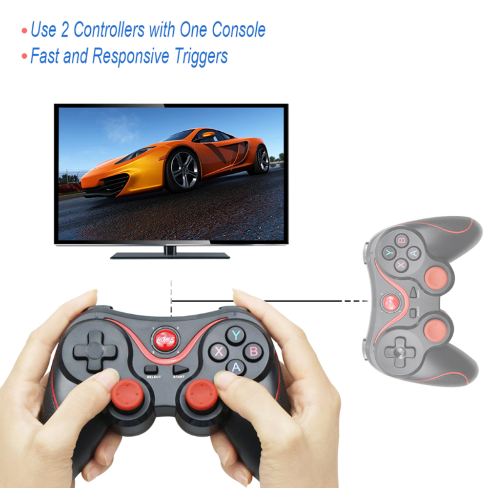Control Celular Bluetooth X3 Inalámbrico Android iOS PC PS3 Recargable