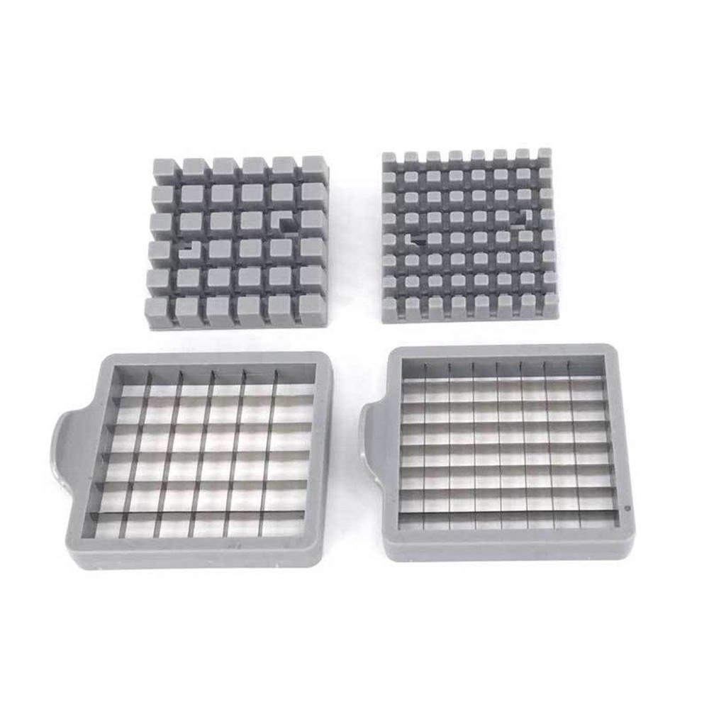 Cortador Papas Francesa Verduras Acero Inoxidable 2 Cuchillas Plegable