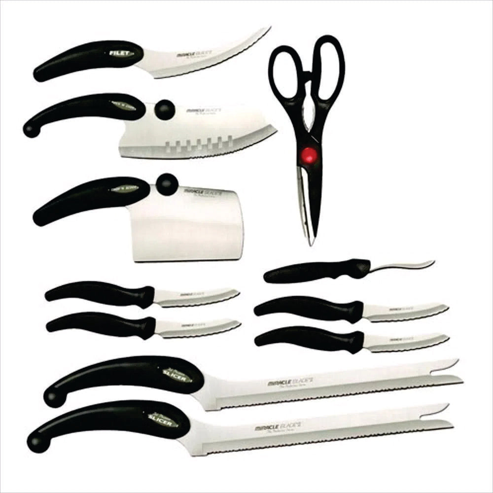 Juego Cuchillos Profesionales Chef 13 Piezas Acero Inoxidable