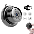 Mini Cámara Seguridad WiFi 1080P Visión Nocturna Interior Giratoria