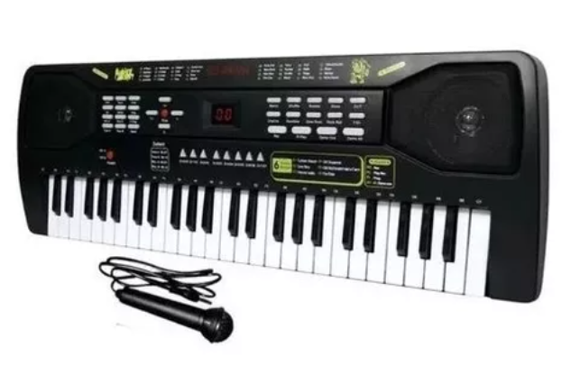Organeta Niños 49 Teclas SD-4901A Micrófono 16 Tonos Ritmos Grabación