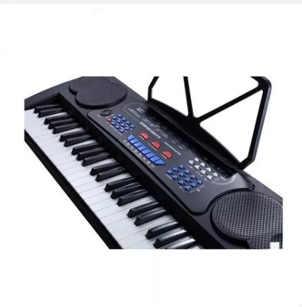 Teclado Organeta Piano MK4500 54 Teclas 16 Tonos USB Micrófono Atril