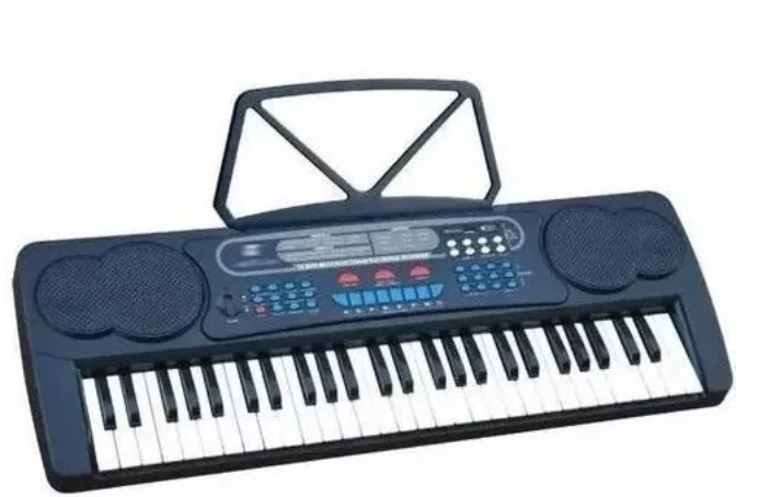 Teclado Organeta Piano MK4500 54 Teclas 16 Tonos USB Micrófono Atril