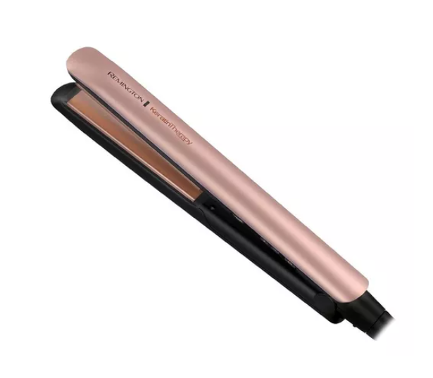 Plancha Cabello Remington Keratina Argán 8599 Placas Flotantes