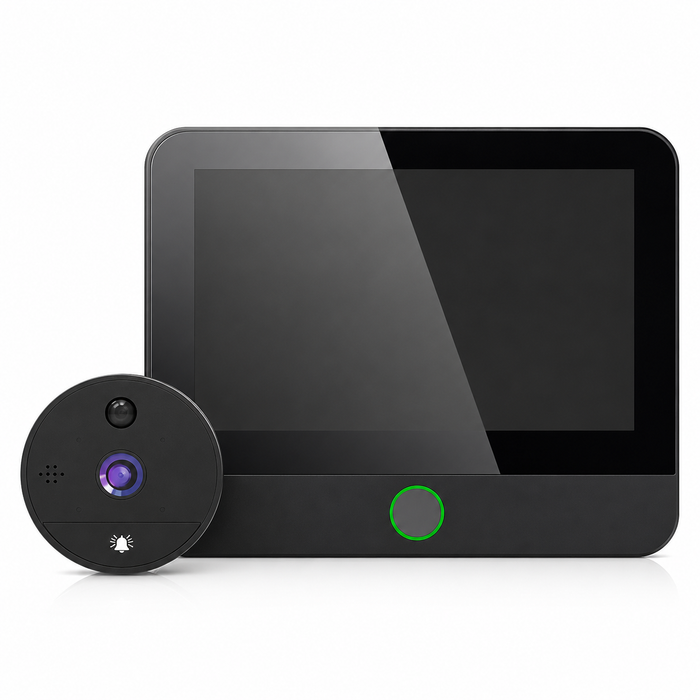 Timbre Inteligente WiFi Cámara S52 Batería 5000mAh Video Portero App
