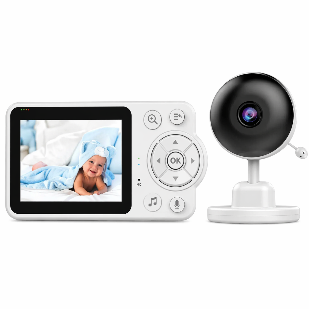 Monitor Bebé Cámara Pantalla 2.8 Pulgadas Visión Nocturna Audio C3
