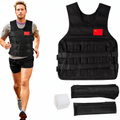 Chaleco Pesas Ajustable 20 Kg Lastrado Entrenamiento Gym Crossfit