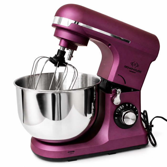 Batidora Pedestal 7 Litros Trabajo Pesado 300W Bowl Acero Inoxidable