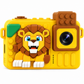 Cámara Digital Niños Figuras Armables Doble Lente Selfie 1080p Juegos