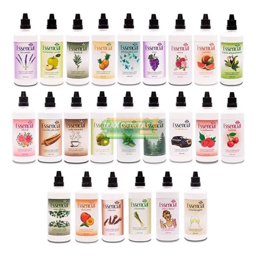 Difusor Aromas Humidificador 500ml Luz LED 7 Colores 4 Esencias Madera