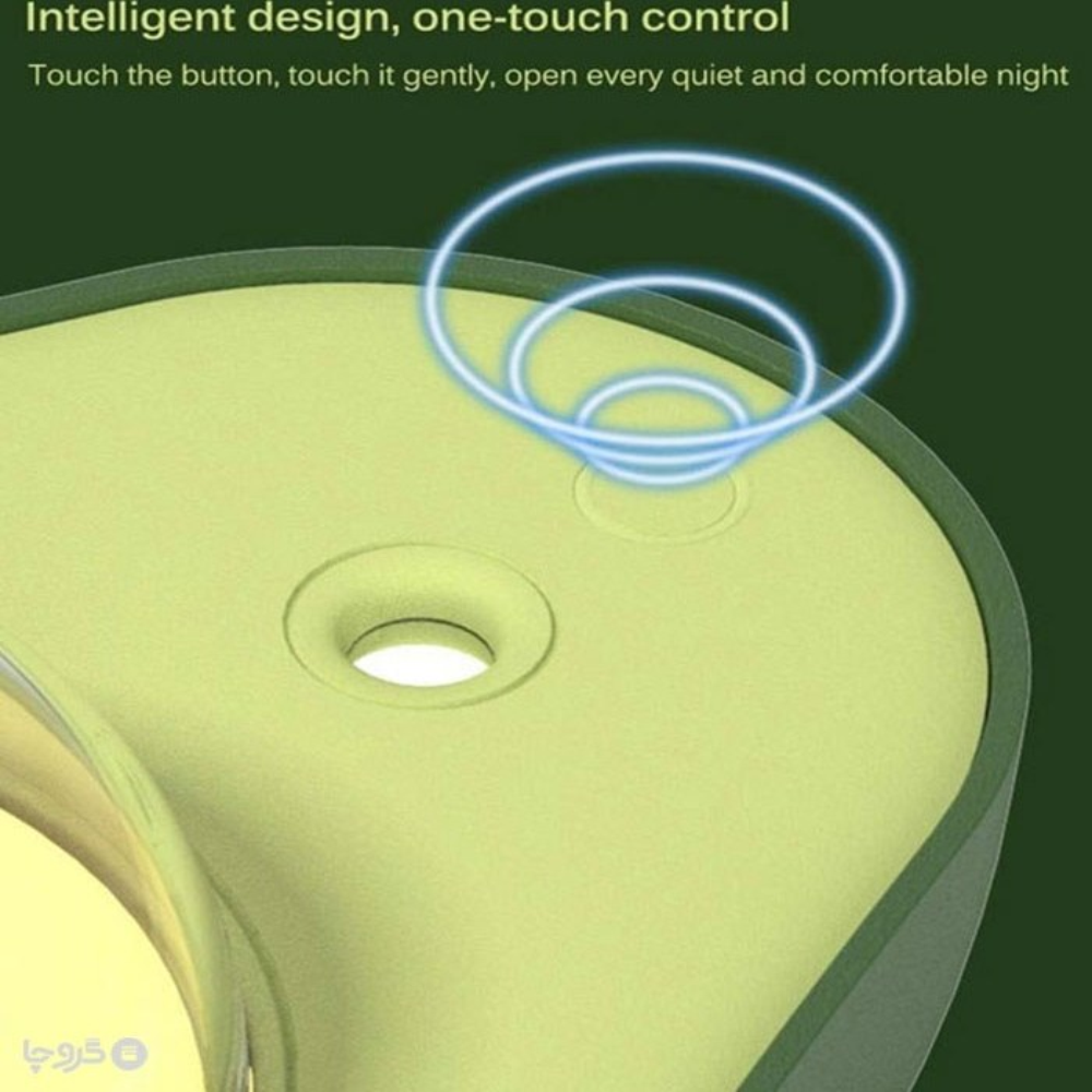 Humidificador Difusor Aromas Aguacate Recargable USB Luz Noche Esencia