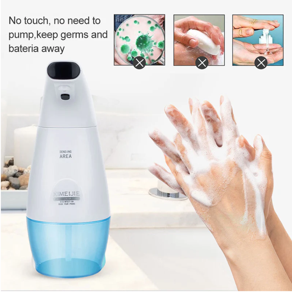 Dispensador Jabón Automático Sensor Infrarrojo Espuma 240ml 330ml