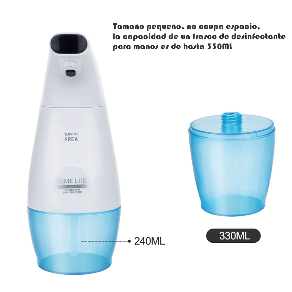 Dispensador Jabón Automático Sensor Infrarrojo Espuma 240ml 330ml